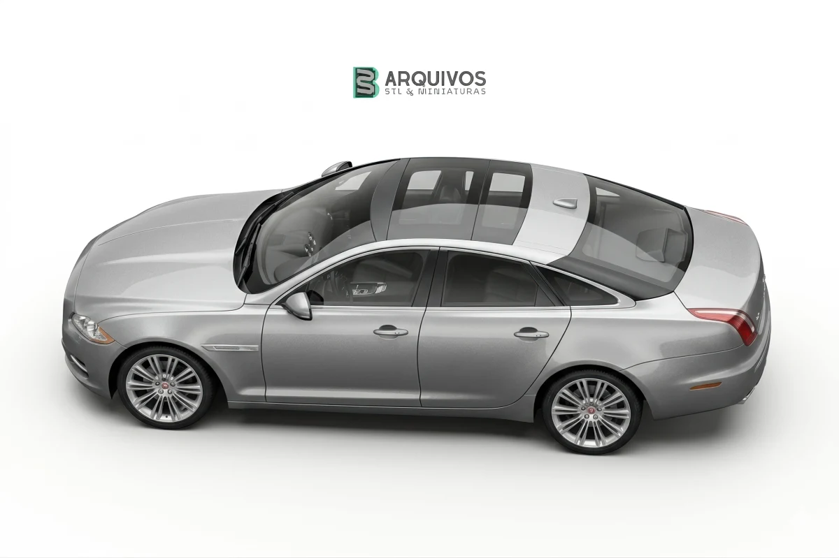 Modelo 3D STL - Jaguar XJ 2016 — foto 6